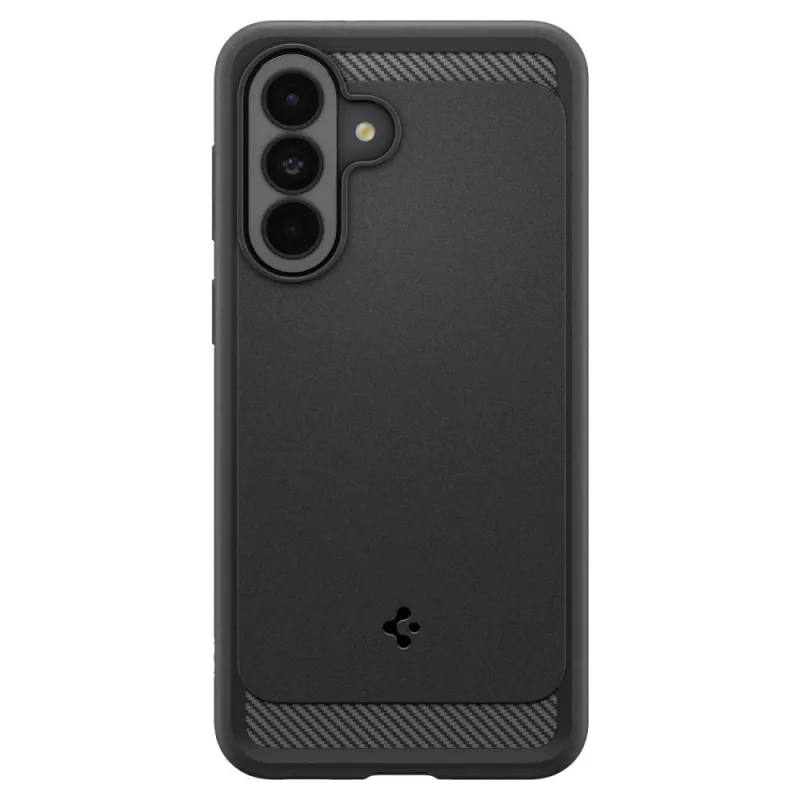 Spigen Rugged Armor Hoesje voor Samsung Galaxy A37 5G, mat zwart