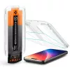 Spigen GLAS.TR EZ Fit Pro gehard glas schermbescherming voor Apple iPhone 16 Pro Max / 17 Pro Max, transparant, 2-pack