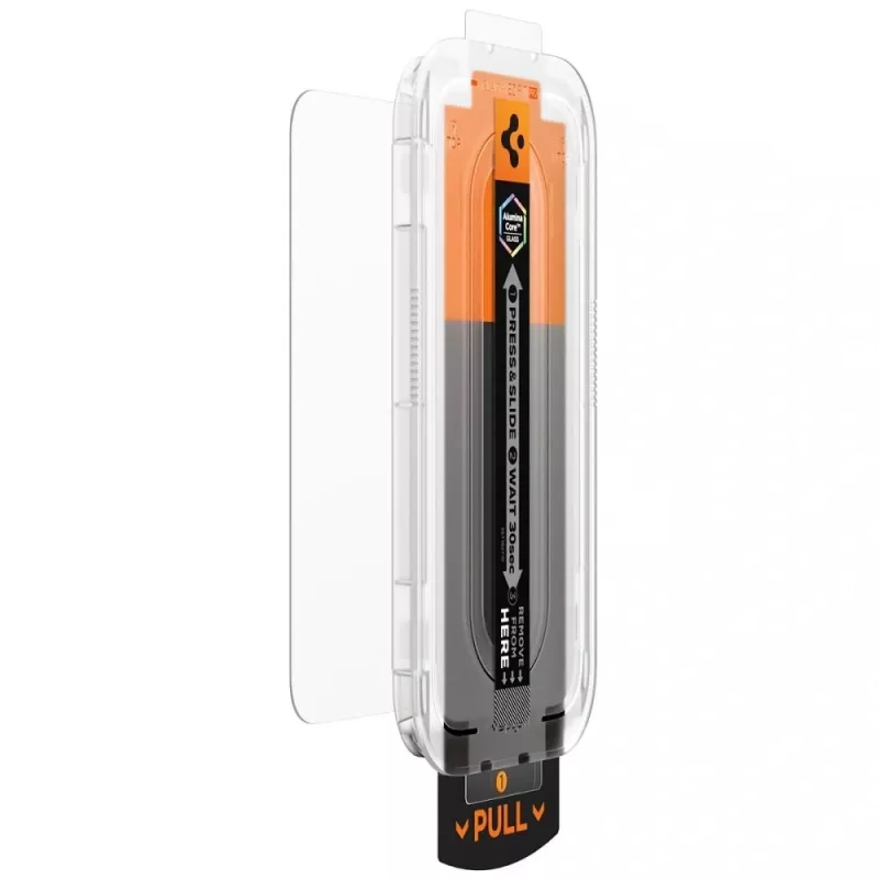 Spigen GLAS.TR EZ Fit Pro gehard glas schermbescherming voor Apple iPhone 16 Pro Max / 17 Pro Max, transparant, 2-pack