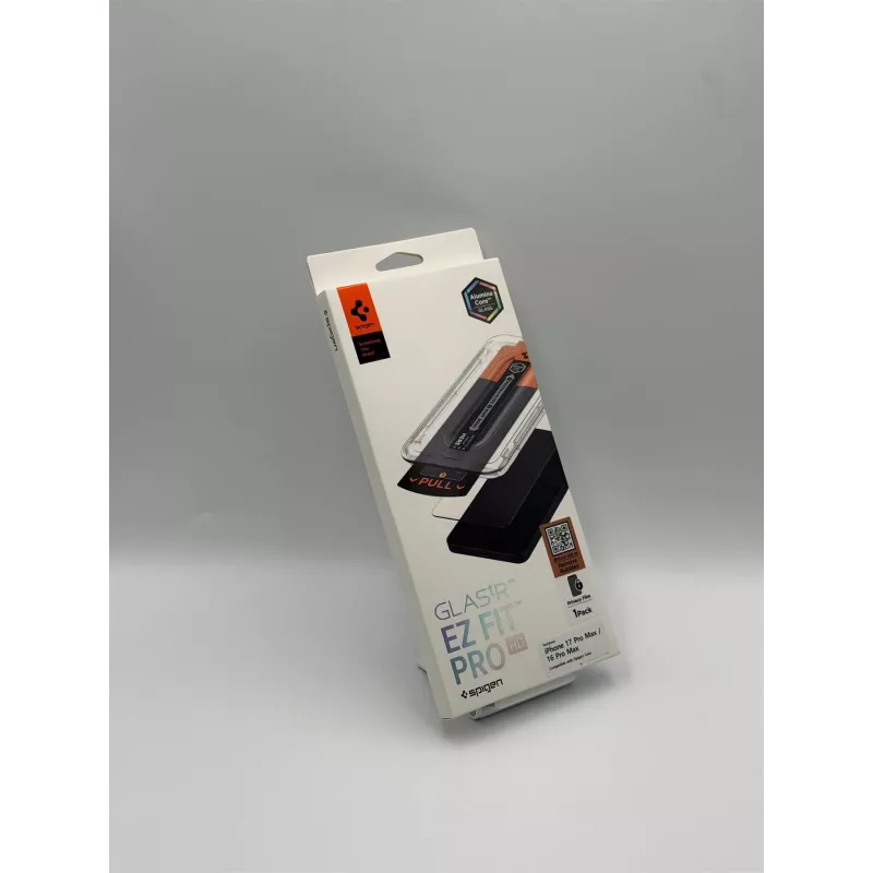 Spigen Glas.tR EZ Fit Pro AC privacy schermbescherming voor iPhone 16 Pro Max / 17 Pro Max