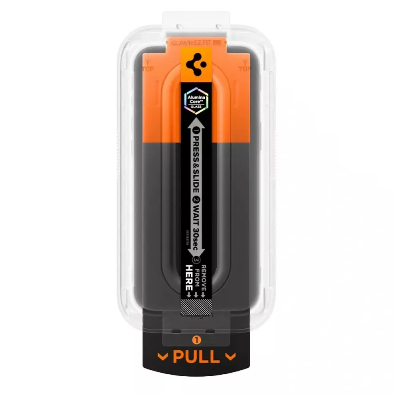 Spigen Glas.tR EZ Fit Pro AC privacy schermbescherming voor iPhone 16 Pro / 17 / 17 Pro