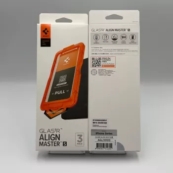 Spigen ALM Glas.Tr Slim 3-pack gehard glas schermbescherming voor Apple iPhone 17 Pro Clear