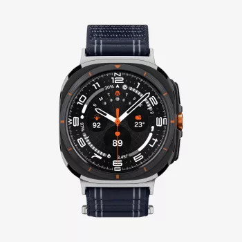 SPIGEN WBF0 Bandje voor Samsung Galaxy Watch Ultra 2024/2025 (47 mm), marineblauw