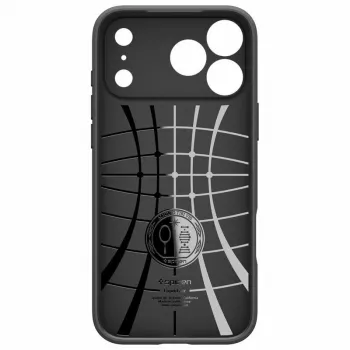 Spigen Liquid Air iPhone 17 Pro Max mat zwart