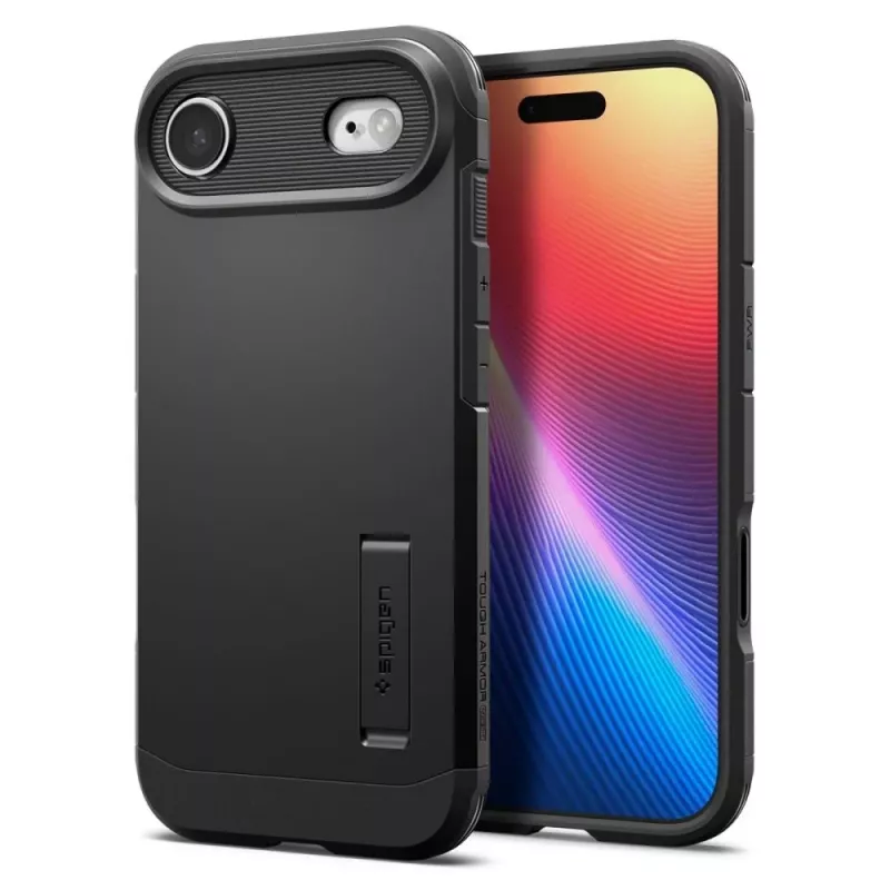 Spigen Tough Armor MagFit hoes voor iPhone Air, zwart
