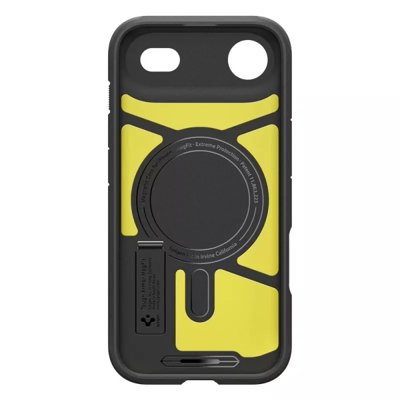 Spigen Tough Armor MagFit hoes voor iPhone Air, zwart