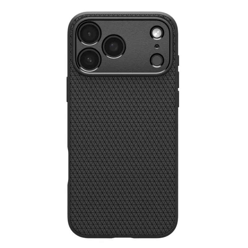 Spigen Liquid Air iPhone 17 Pro hoes mat zwart