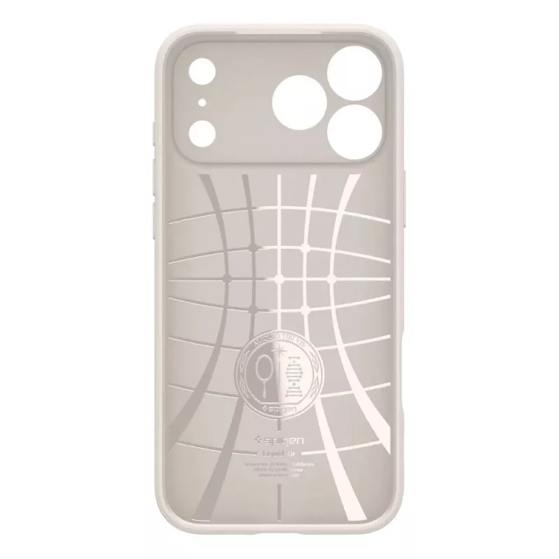 Spigen Liquid Air iPhone 17 Pro hoes Natural Titanium