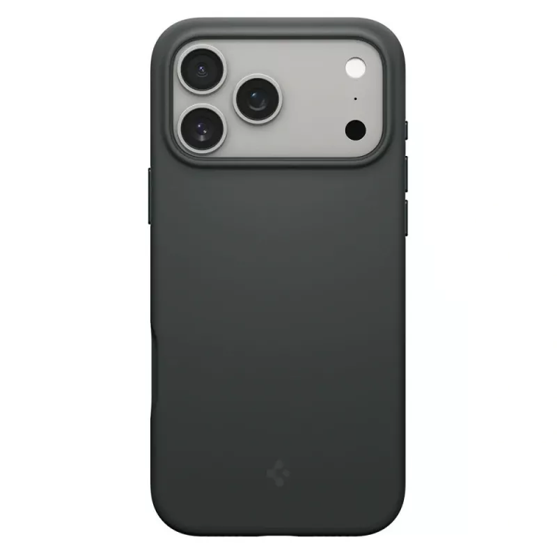 Spigen Silicone Fit Mag MagSafe iPhone 17 Pro hoes Abyss Green