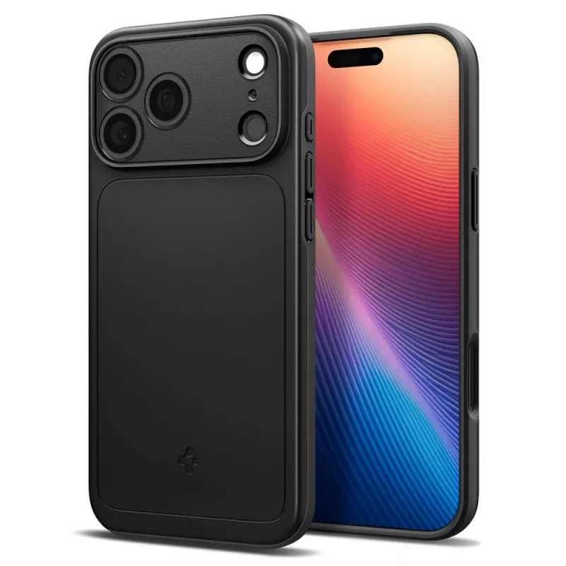 Spigen Thin Fit Mag MagSafe iPhone 17 Pro zwart