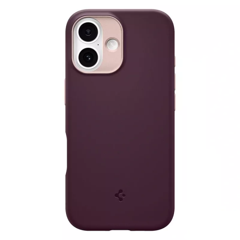 Spigen Nano Pop Mag MagSafe Hoesje voor iPhone 17, Burgundy Bean