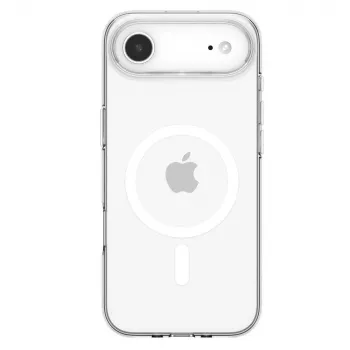 Spigen Liquid Crystal Mag MagSafe iPhone 17 Air Clear/Wit