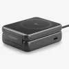 Spigen Essential Qi2 2-in-1 draadloze oplaadstandaard 25W MagSafe zwart