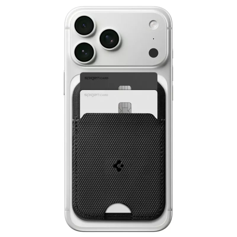 SPIGEN S314-2 Slim Fold Tripod MagSafe universele magnetische kaarthouder zwart