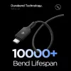 SPIGEN EB24015CC Essential USB-C naar USB-C kabel 240W 150cm Zwart