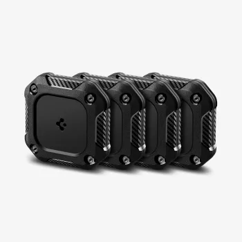 Spigen Tough Armor 4-pack Apple AirTag 1/2 zwart