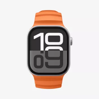 Spigen WBS2 Apple Watch band met geïntegreerd hoesje voor Apple Watch 8/9/10/11/SE/Ultra (44/45/46/49mm) Oranje