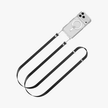 Spigen DA30L Lanyard Strap Crossbody Zwart