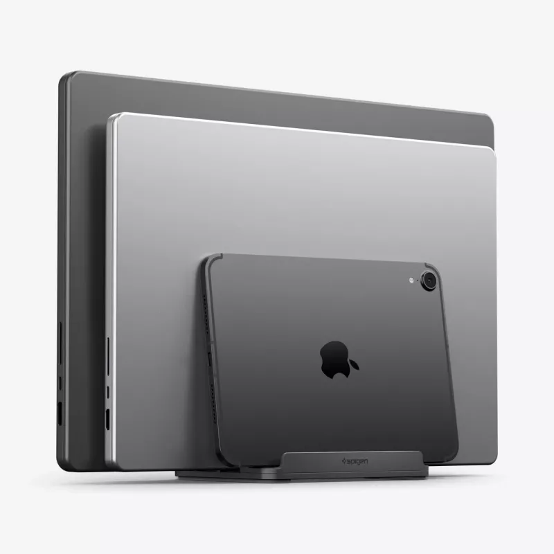 SPIGEN LD208S4 Verticale Laptopstandaard Space Grey