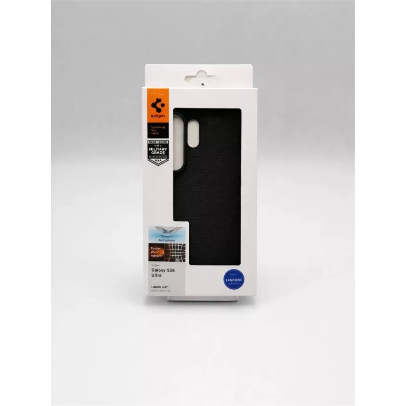 Spigen Liquid Air Case voor Samsung Galaxy S26 Ultra - Zwart