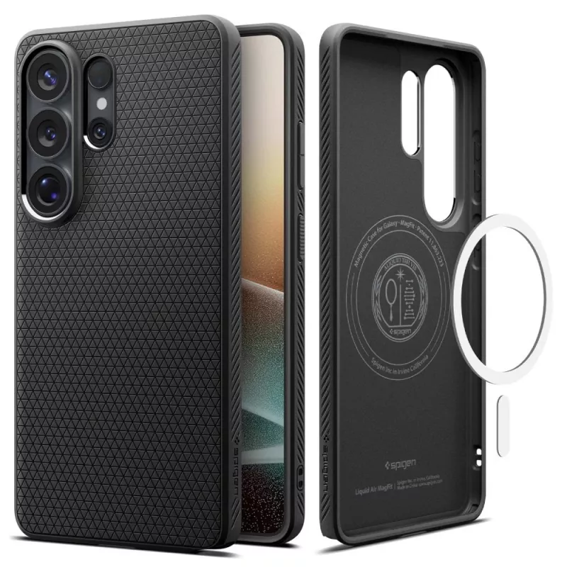 Spigen Liquid Air Mag MagSafe Galaxy S26 Ultra mat zwart