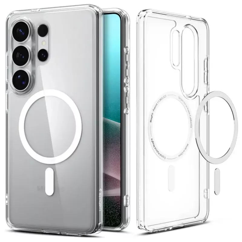 Spigen Ultra Hybrid Mag MagSafe Galaxy S26 Ultra Clear/Wit