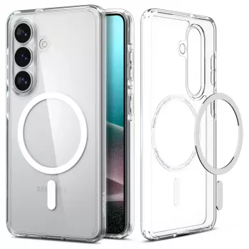 Spigen Ultra Hybrid Mag MagSafe Galaxy S26+ Plus Clear/Wit