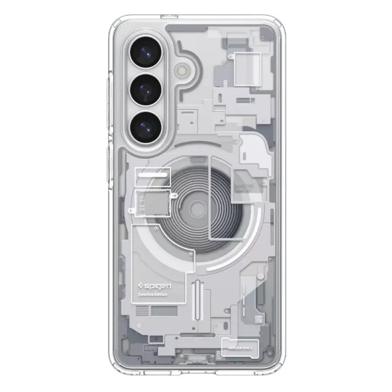 Spigen Ultra Hybrid Mag MagSafe Galaxy S26+ Plus Zero One White