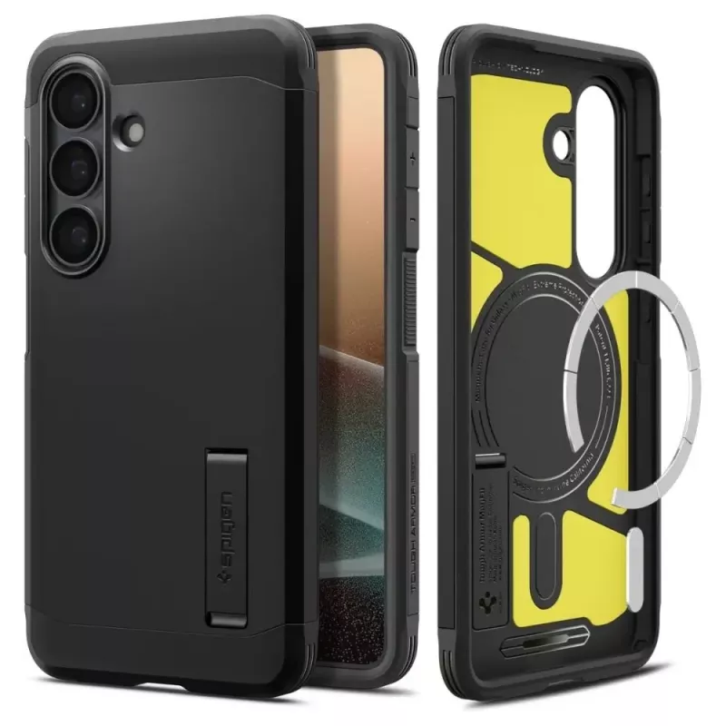 Spigen Tough Armor Mag MagSafe Galaxy S26+ Plus Zwart