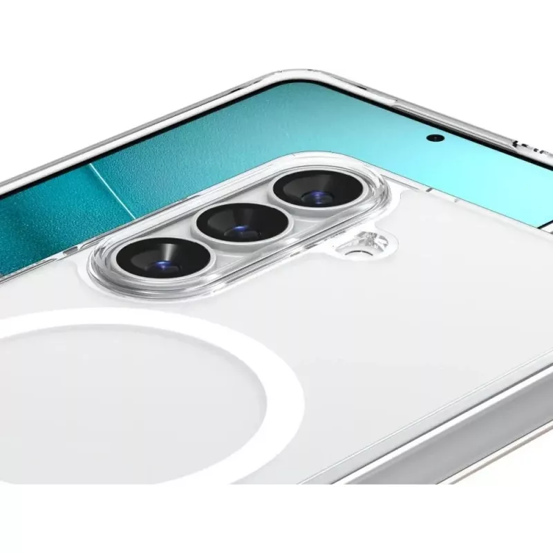 Spigen Ultra Hybrid Mag Magsafe Galaxy S26 Clear/Wit