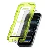 Ringke Easy Slide anti-reflecterende gehard glas screenprotector voor Apple iPhone 17 Pro, zwart