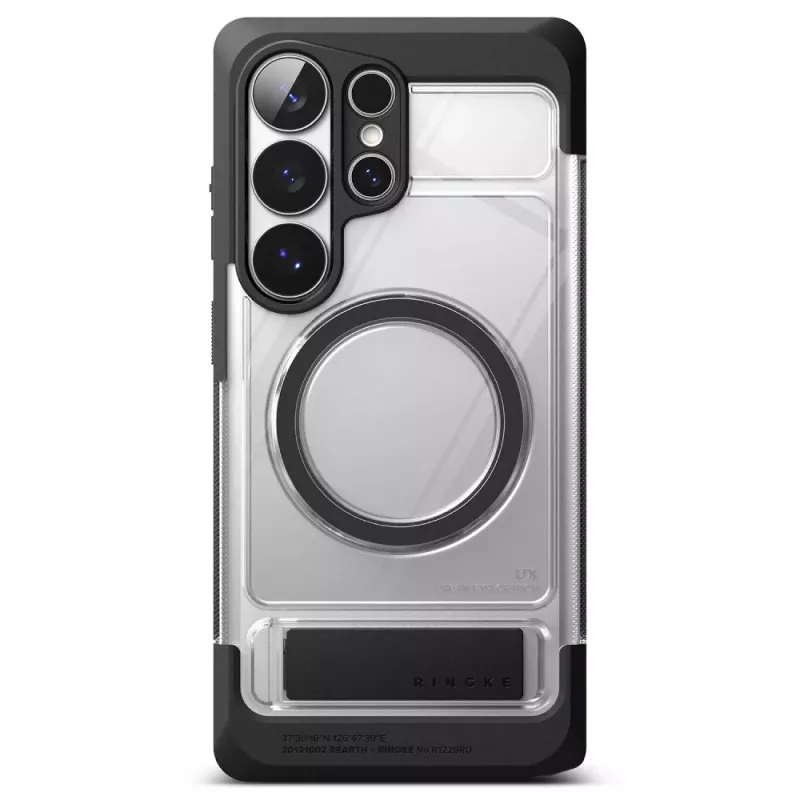 RINGKE UX MAGNETIC MAGSAFE GALAXY S26 ULTRA ZWART/TRANSPARANT