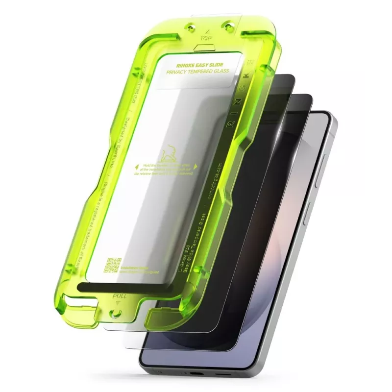 Ringke Easy Slide 2-pack privacy gehard glas schermbeschermer voor Samsung Galaxy S26