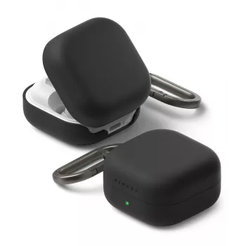 RINGKE siliconen hoesje voor Samsung Galaxy Buds 4 / 4 Pro - zwart