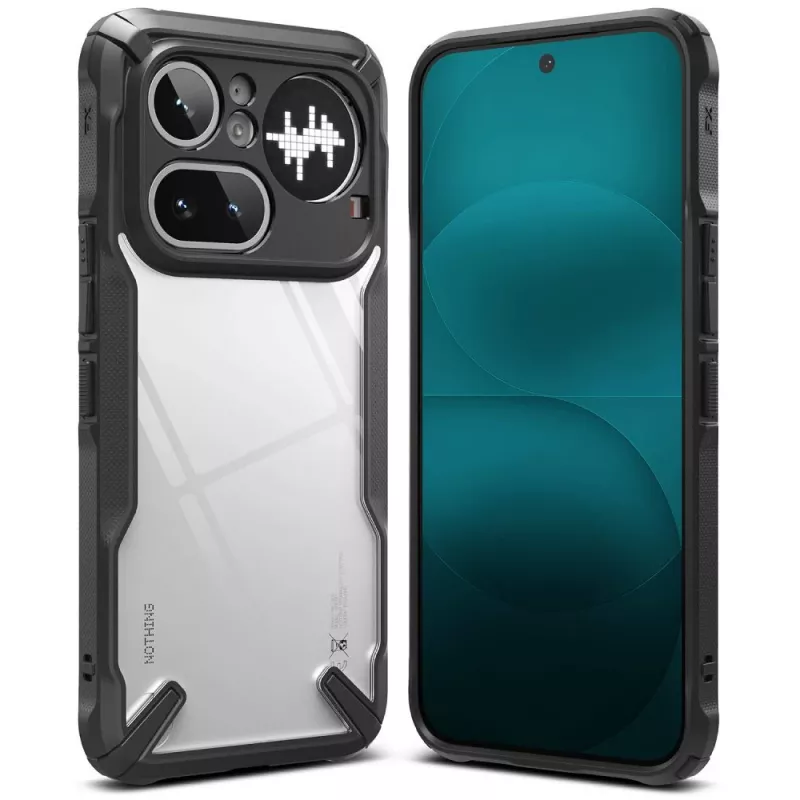 RINGKE Fusion X Hoesje voor Nothing Phone 4A Pro, zwart