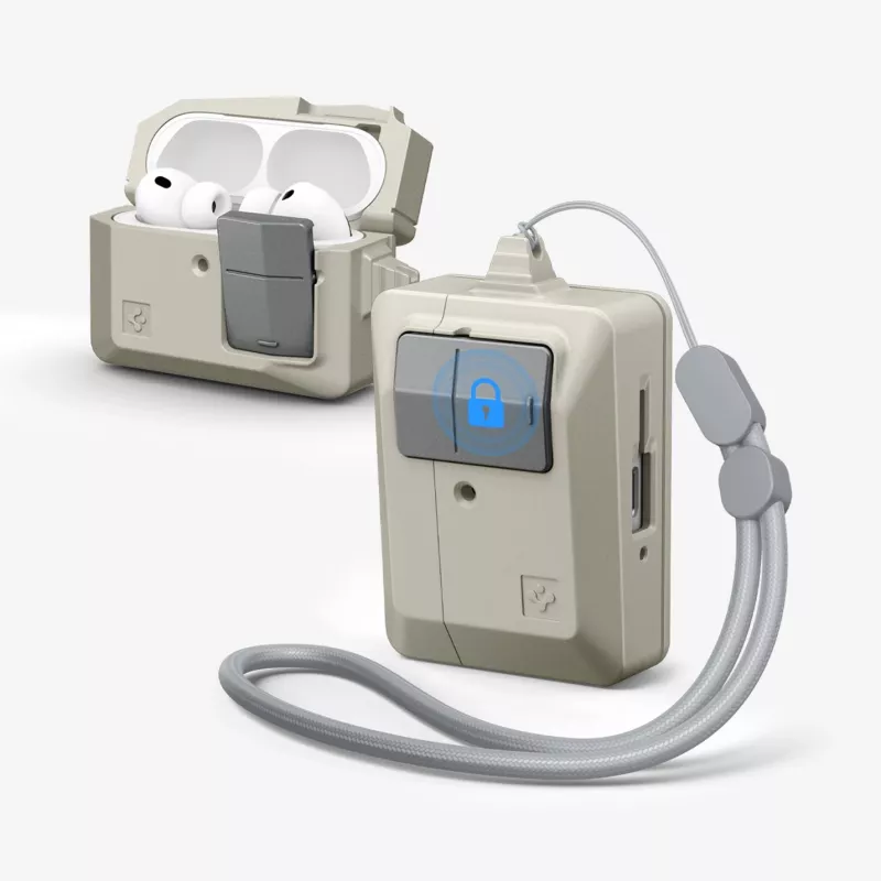 Spigen Classic LS Hoesje voor Apple AirPods Pro 3, grijs