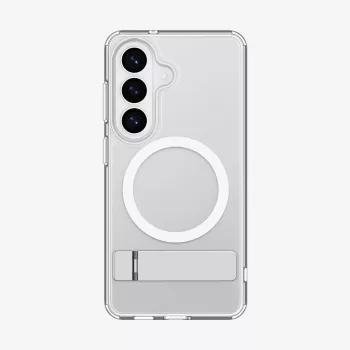 Spigen Ultra Hybrid S Mag MagSafe hoesje voor Samsung Galaxy S26+ - transparant wit