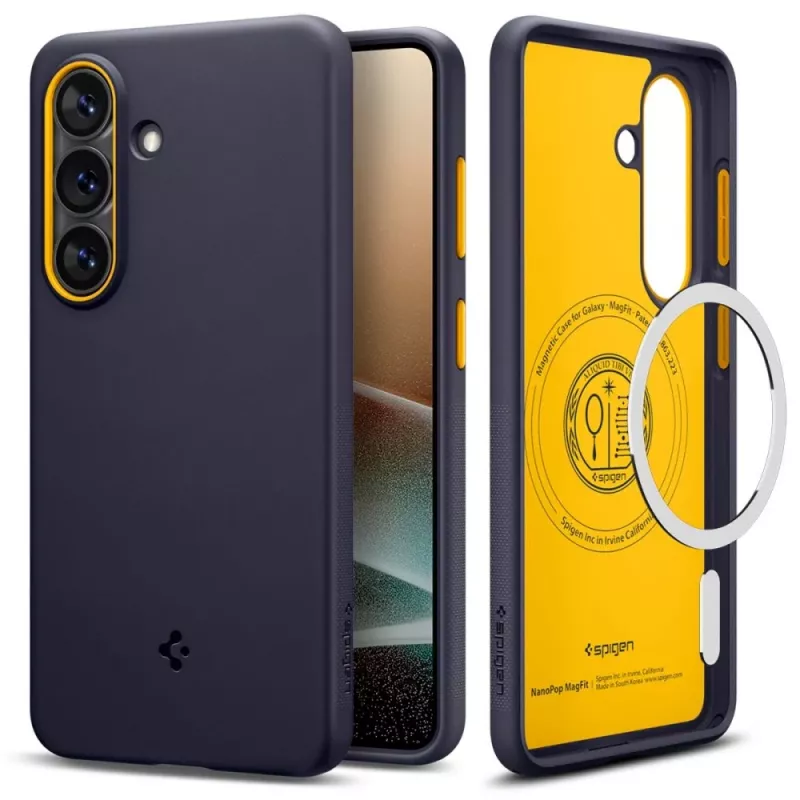 Spigen Nano Pop Mag MagSafe Galaxy S26 Blueberry Navy
