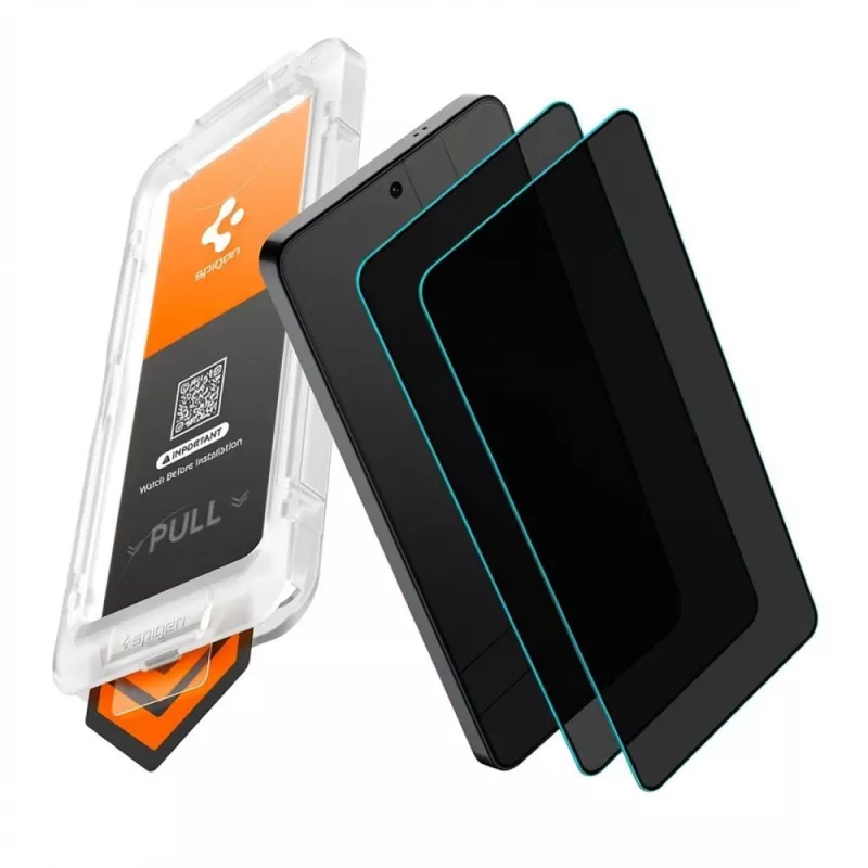 Spigen Glas.tR EZ Fit Pro AC HD Privacy Screen Protector 2-pack voor Samsung Galaxy S26+ Plus