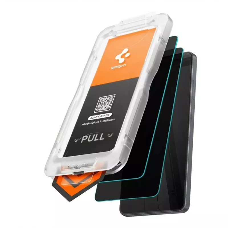 Spigen Glas.tR EZ Fit Pro AC HD Privacy Screen Protector 2-pack voor Samsung Galaxy S26+ Plus