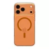 Spigen Ultra Hybrid Mag MagSafe iPhone 17 Pro Max transparant/oranje