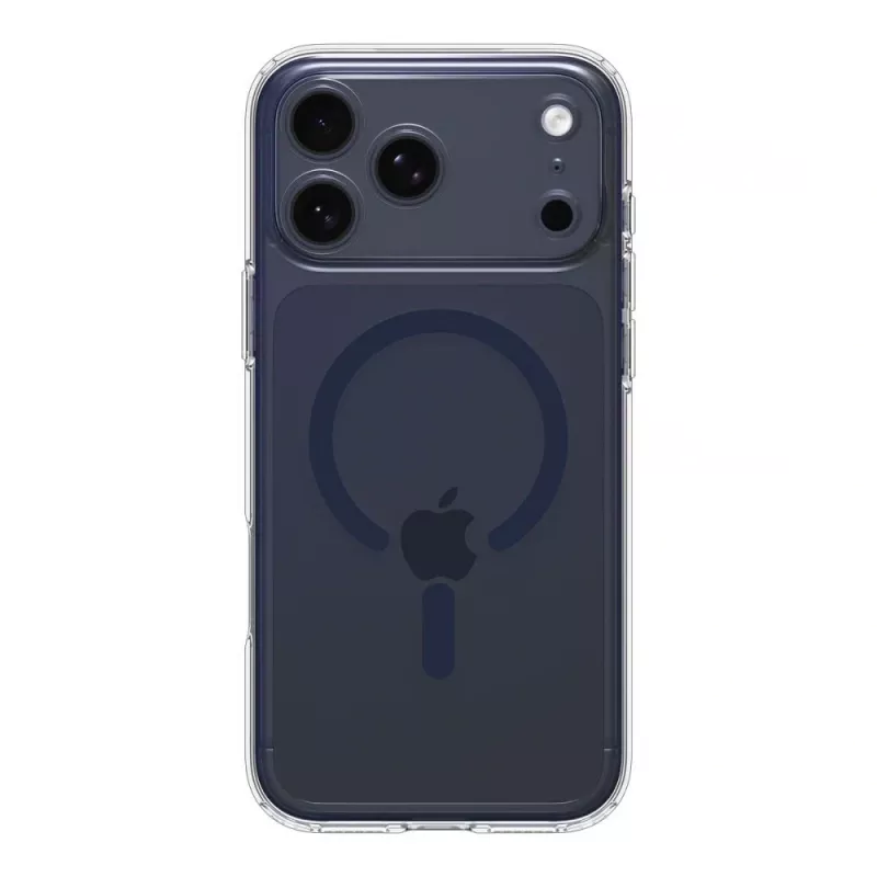 SPIGEN ULTRA HYBRID MAG MAGSAFE IPHONE 17 PRO TRANSPARANT/DIEPBLAUW