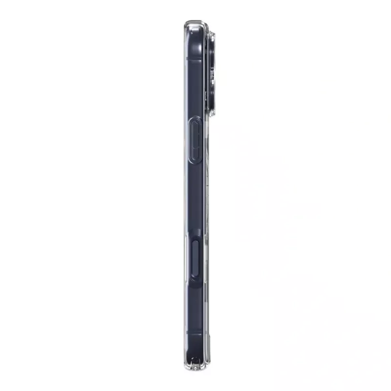 SPIGEN ULTRA HYBRID MAG MAGSAFE IPHONE 17 PRO TRANSPARANT/DIEPBLAUW