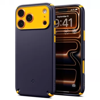 Spigen Nano Pop Hybrid Mag Case voor Apple iPhone 17 Pro - Blueberry Navy