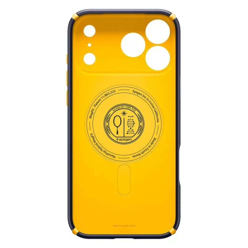 Spigen Nano Pop Hybrid Mag Case voor Apple iPhone 17 Pro - Blueberry Navy