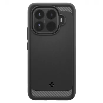 Spigen Rugged Armor Hoesje voor Xiaomi 15T Pro, mat zwart