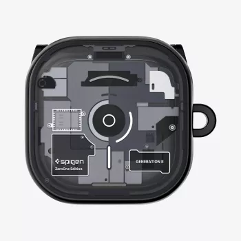 SPIGEN ULTRA HYBRID SAMSUNG GALAXY BUDS 4 / 4 PRO ZERO ONE ZWART
