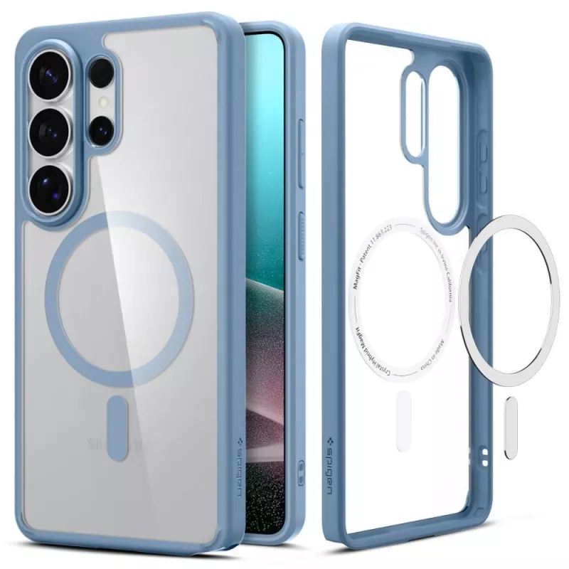 SPIGEN ULTRA HYBRID MAG MAGSAFE GALAXY S26 ULTRA LIGHT BLAUW
