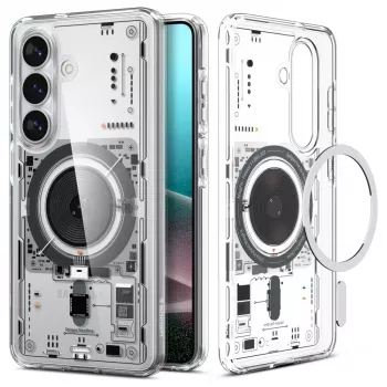 Spigen Ultra Hybrid Mag MagSafe-hoes voor Samsung Galaxy S26+ Neo One - transparant