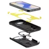 Spigen Tough Armor MagFit MagSafe-hoes voor Google Pixel 8a - zwart